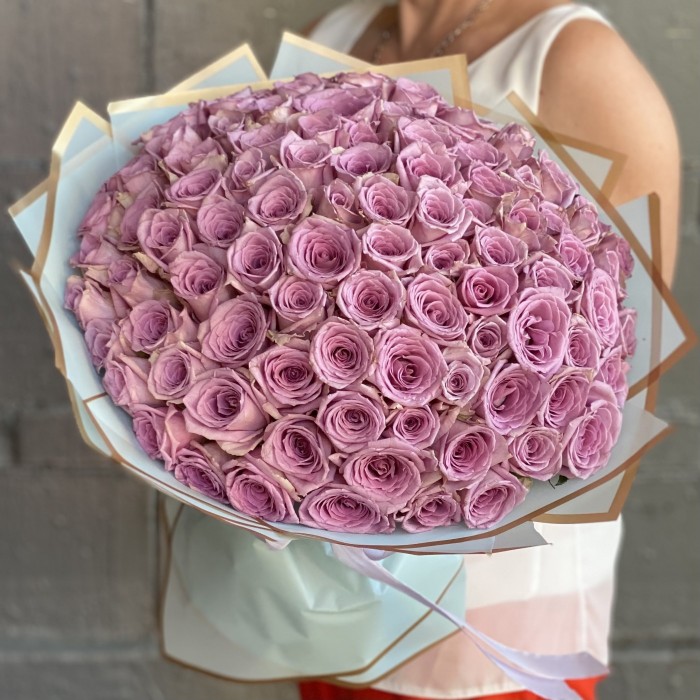 101 сиреневая роза Индиго